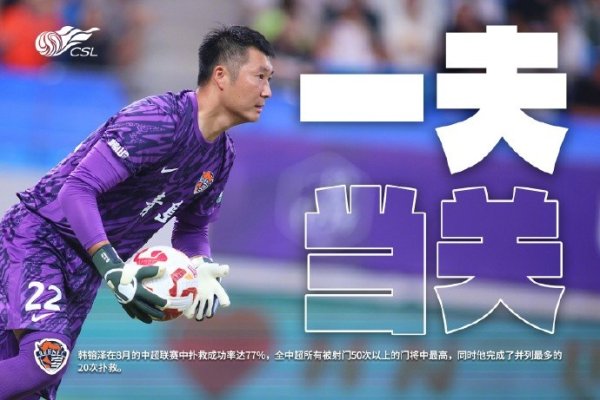 韩镕泽8月职业联赛  抢救  成功率达77%，完成并列最多的20次抢救