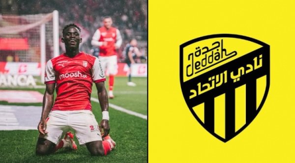 罗马诺：吉达联合超3000万欧报价布拉加19岁翼锋罗杰-费尔南德斯