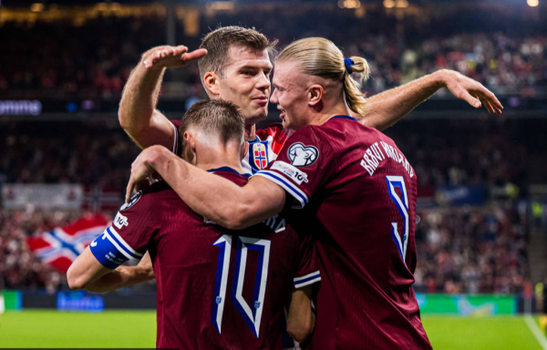 哈兰德五子登科挪威11-1大胜 意大利直通世界杯赛  希望基本破灭