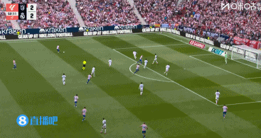 索尔洛特上半场终场前得分顶球没顶到，场边的西蒙尼都跪了！